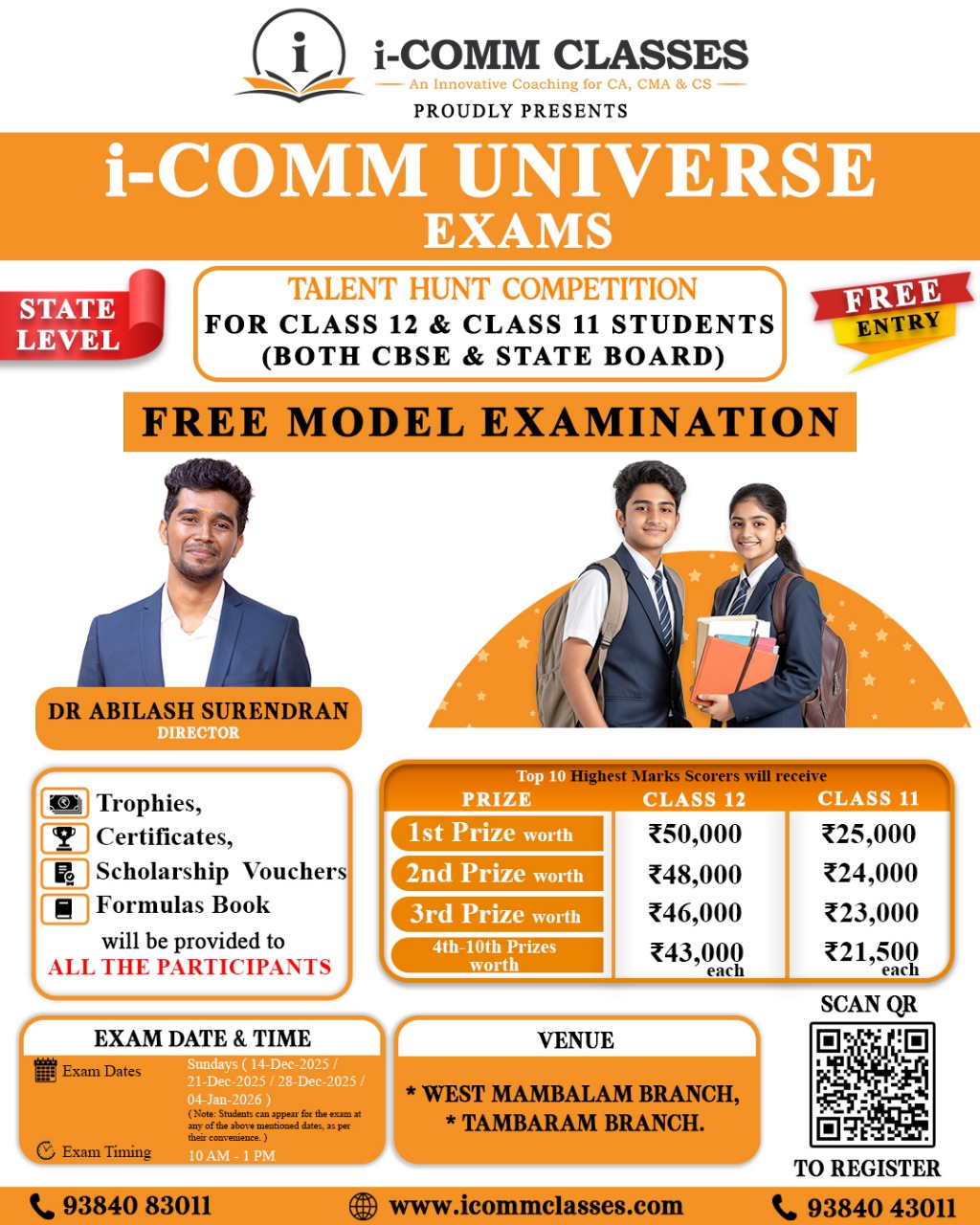 i-Comm Classes | Best Coaching for CA, CMA, CS, ACCA & US CMA